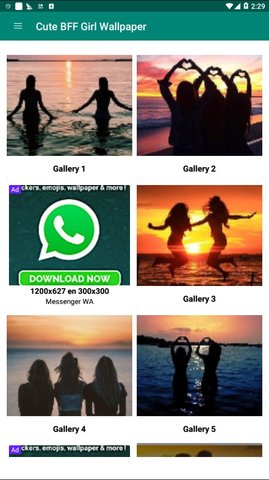 BFF Girl Wallpaperƽapp-BFF Girl WallpaperѰذװ