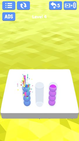 3DɫBall Sort 3D Color Sorting Game